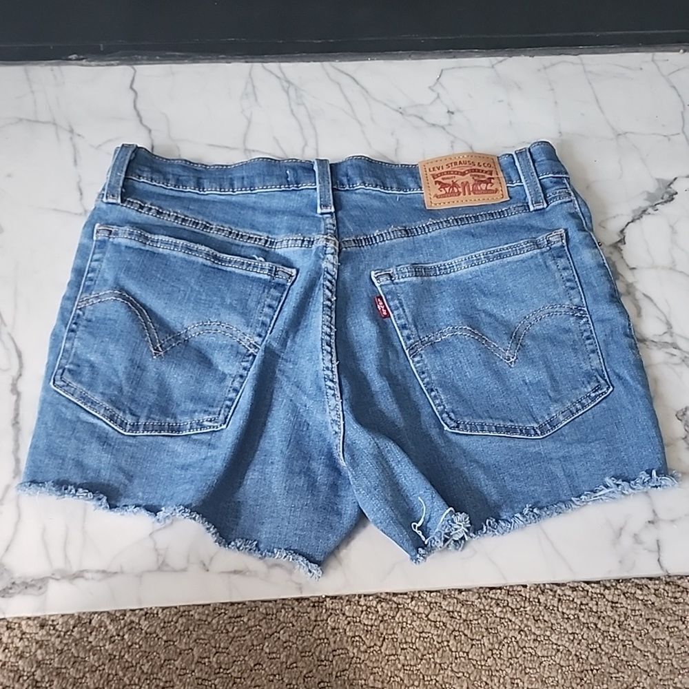 Levi's high rise shorts size 29 - Picture 3 of 4